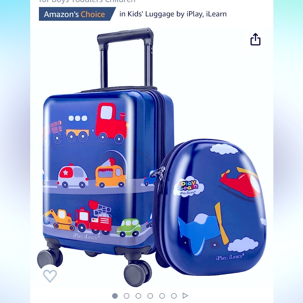 Iplay Ilearn boys luggage